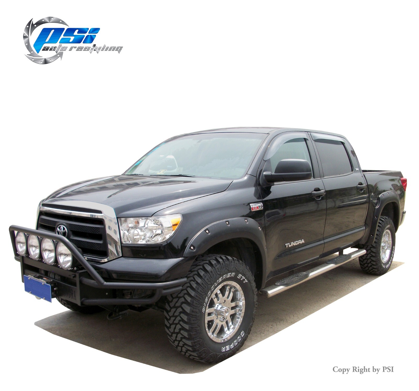tundra 美品　デュアルランド Pocket Bolt Style Fender Flares Fits Toyota Tundra 2007-2013
