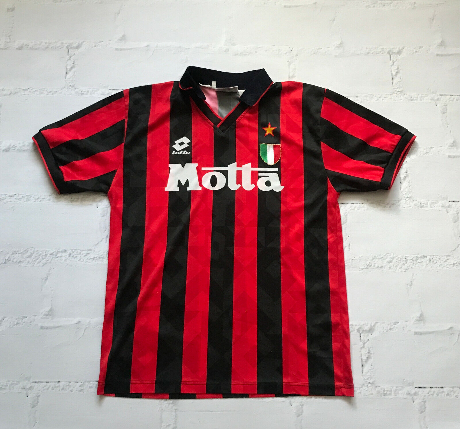 AC Milan Football Shirt 1993-1994 Jersey Lotto size L | eBay AC Milan Football Shirt 1993-1994 Jersey Lotto size L | eBay