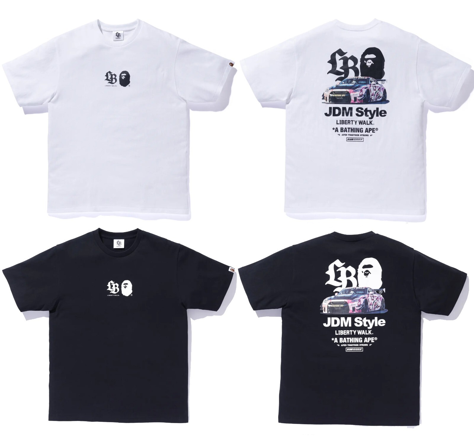 A BATHING APE Men's BAPE x LBWK TEE #2 1L23110922 | eBay