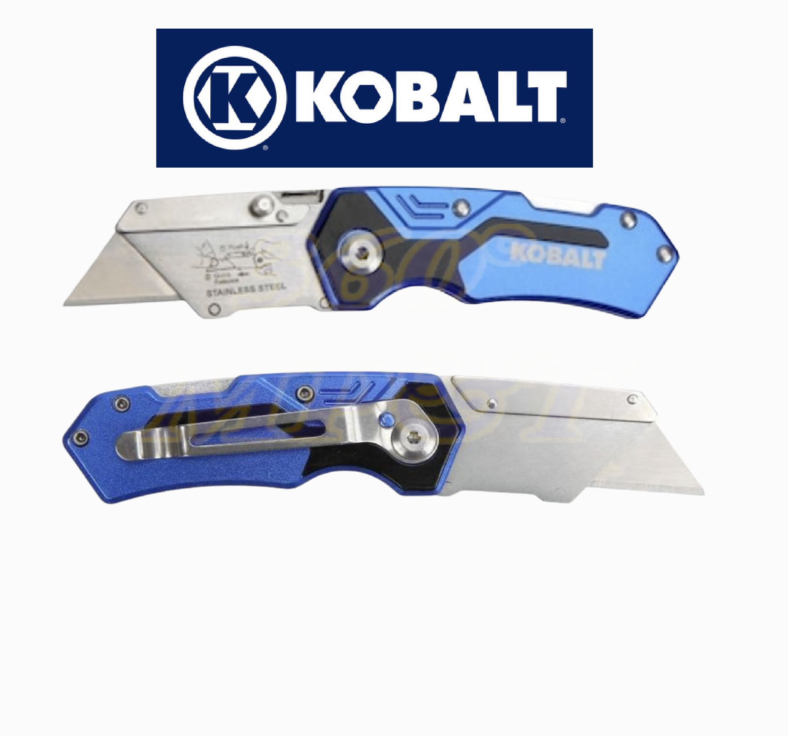 Kobalt stainless steel utility knife online