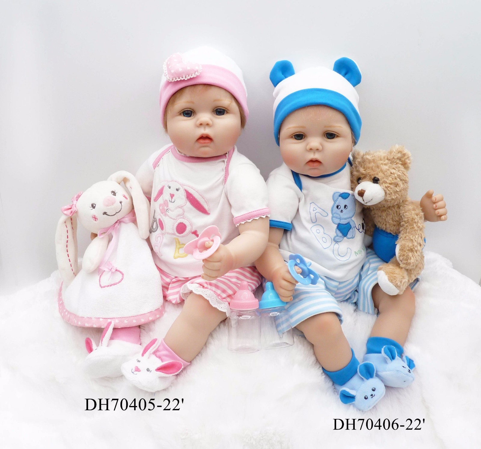 boy and girl reborn twins