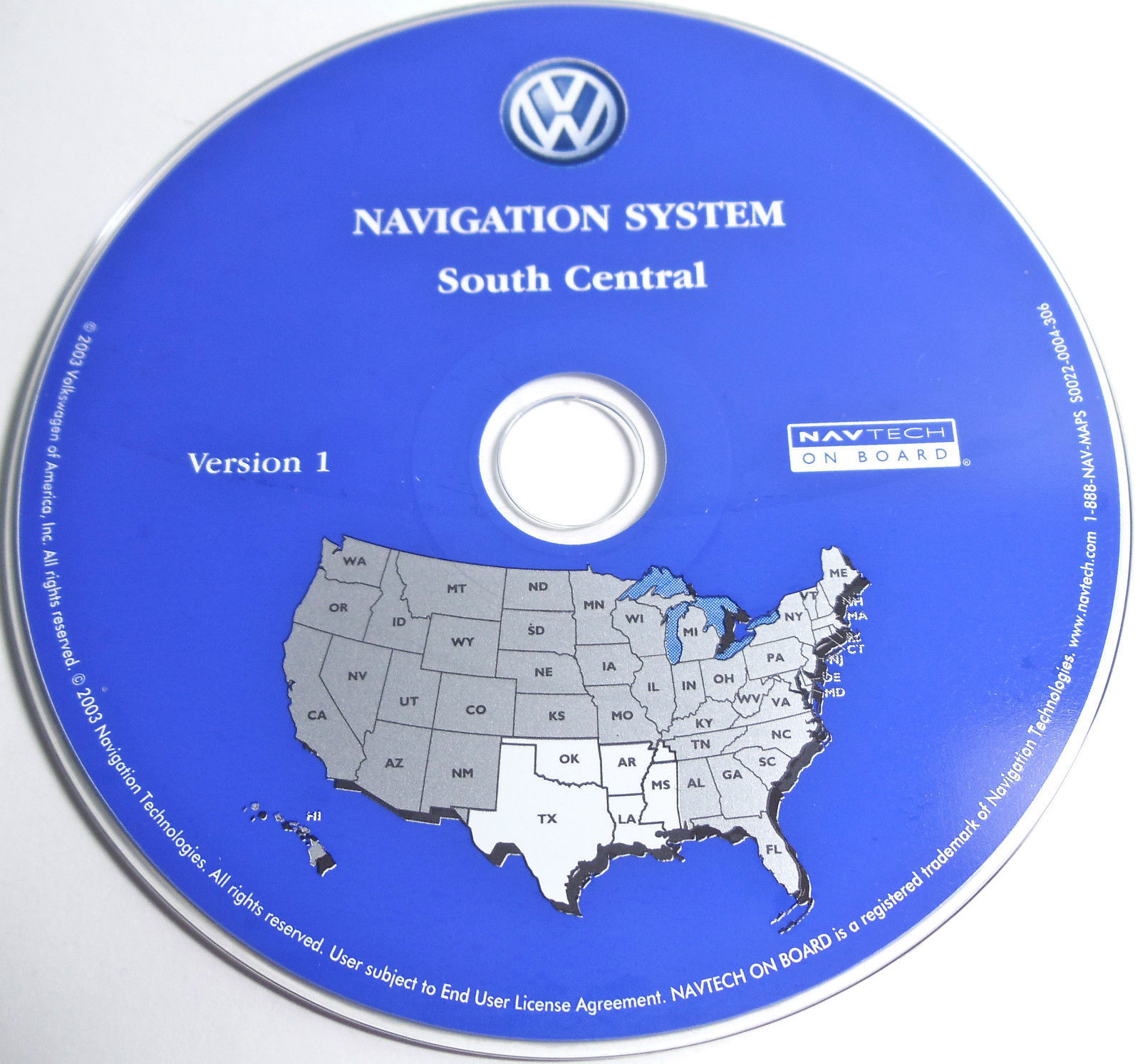 Passat Navigationssoftwares