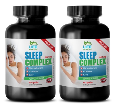 ease acid reflux - Premium Sleep Complex 952mg 2B - non GMO ingredients