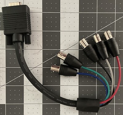 StarTech VGA To 5 BNC Monitor Cable