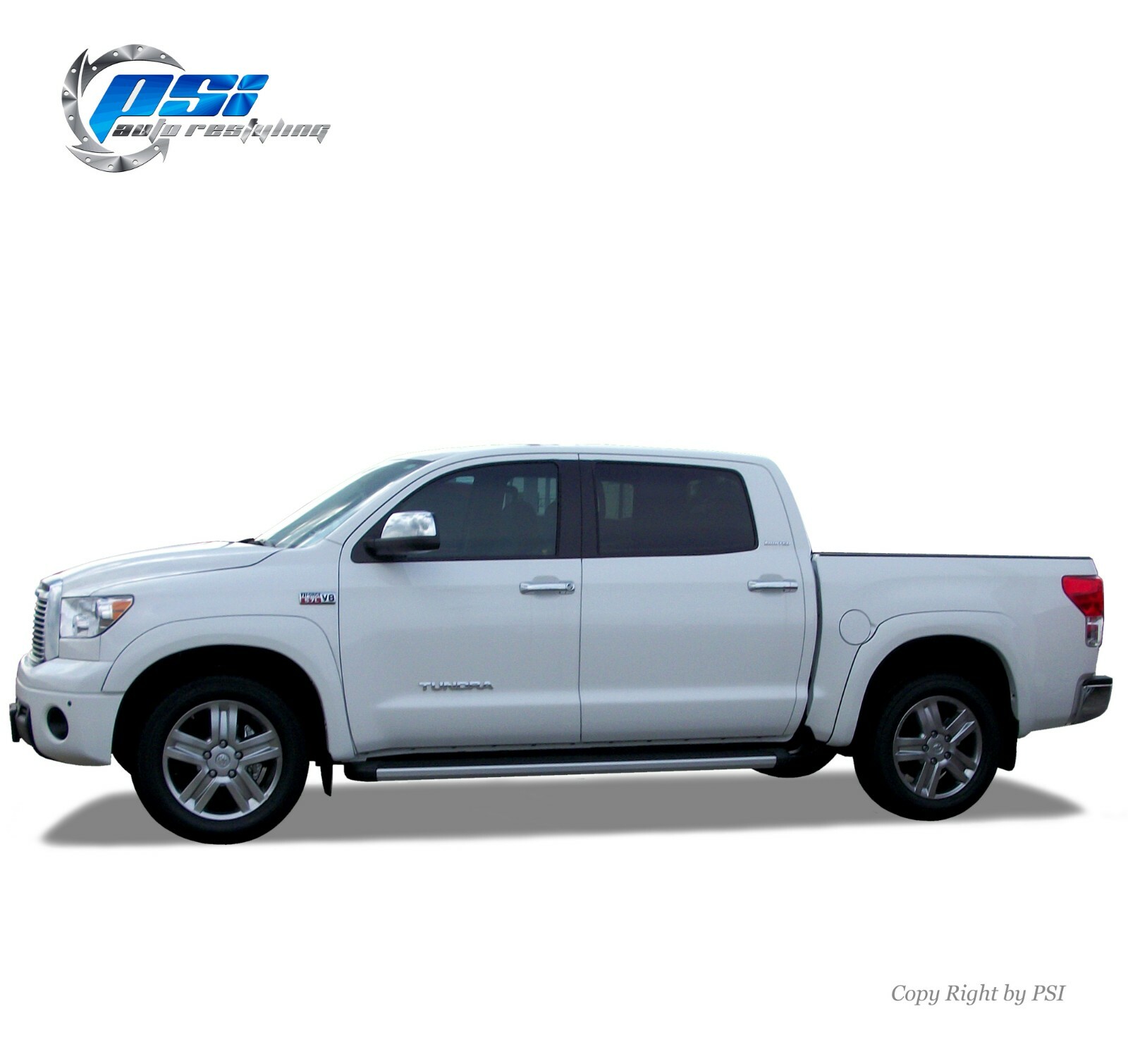 Paintable OE Style Fender Flares Fits Toyota Tundra 2007-2013 Full Set