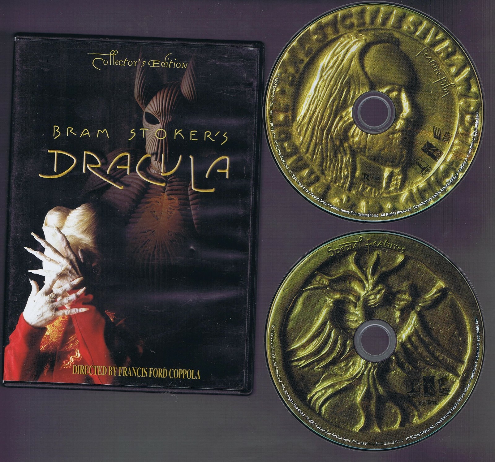 BRAM STOKER'S DRACULA 2 DISC SET (DVD) GARY OLDMAN WINONA