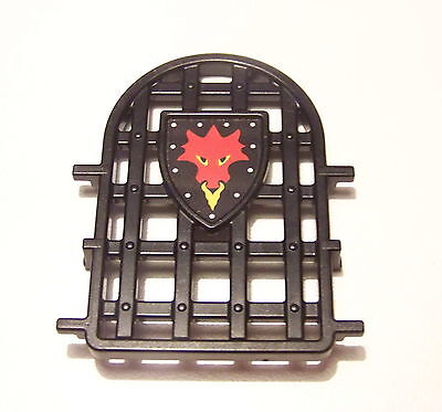 PLAYMOBIL L3205 MOYEN-AGE Fenêtre Grillagée Noire Forteresse Dragon 3269