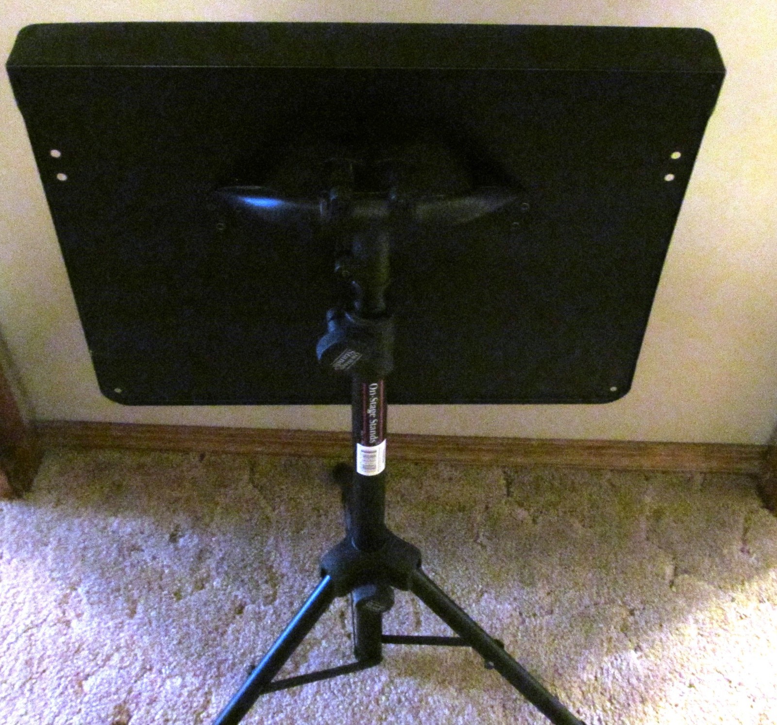 Conductor ..stand...with  tri-pod base... Music Stand...