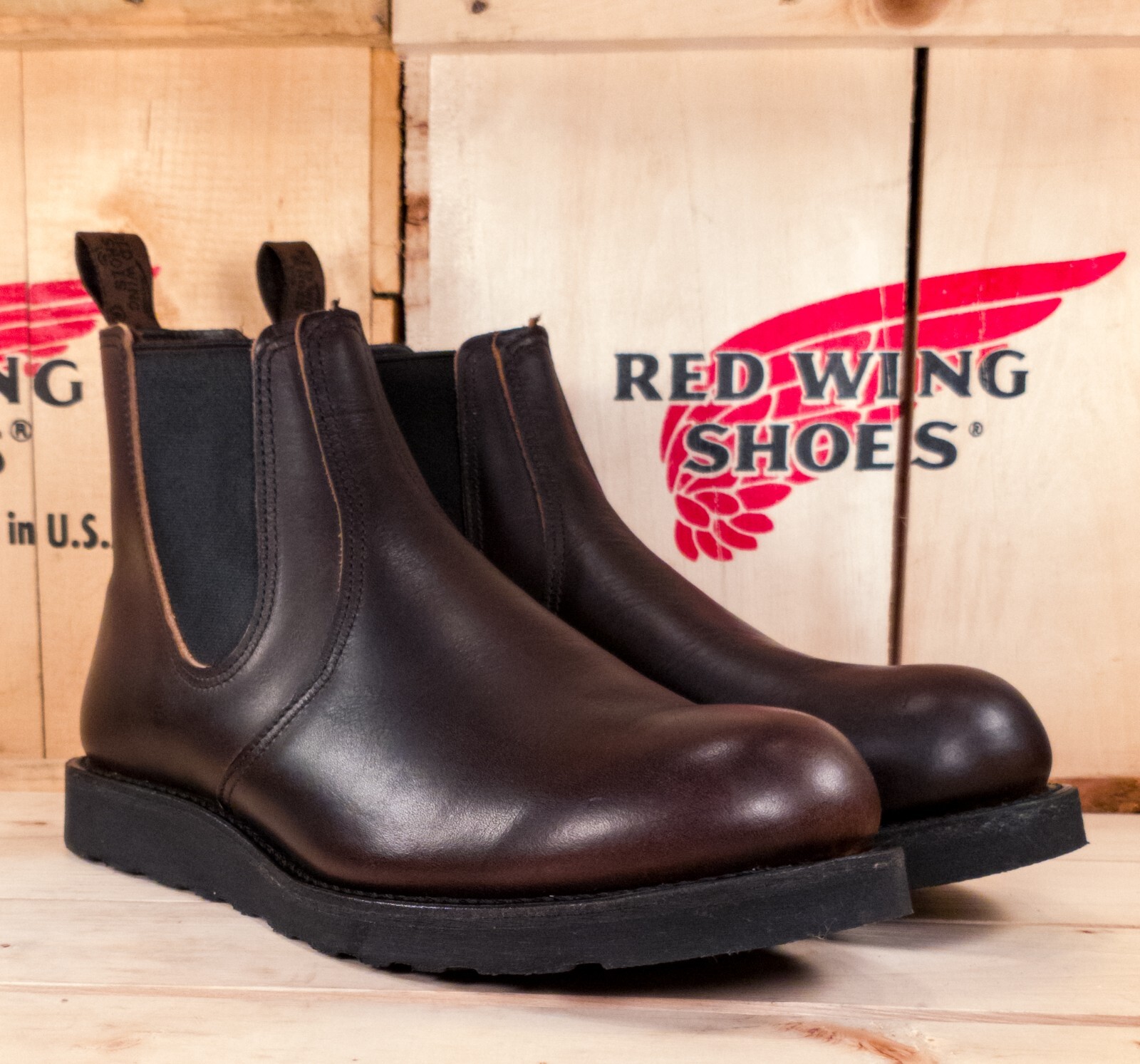 レッドウィング クラシック チェルシー RED WING 3191 サイズ8.5 レッドウィング クラシック チェルシー RED WING 3191 ［Ebony