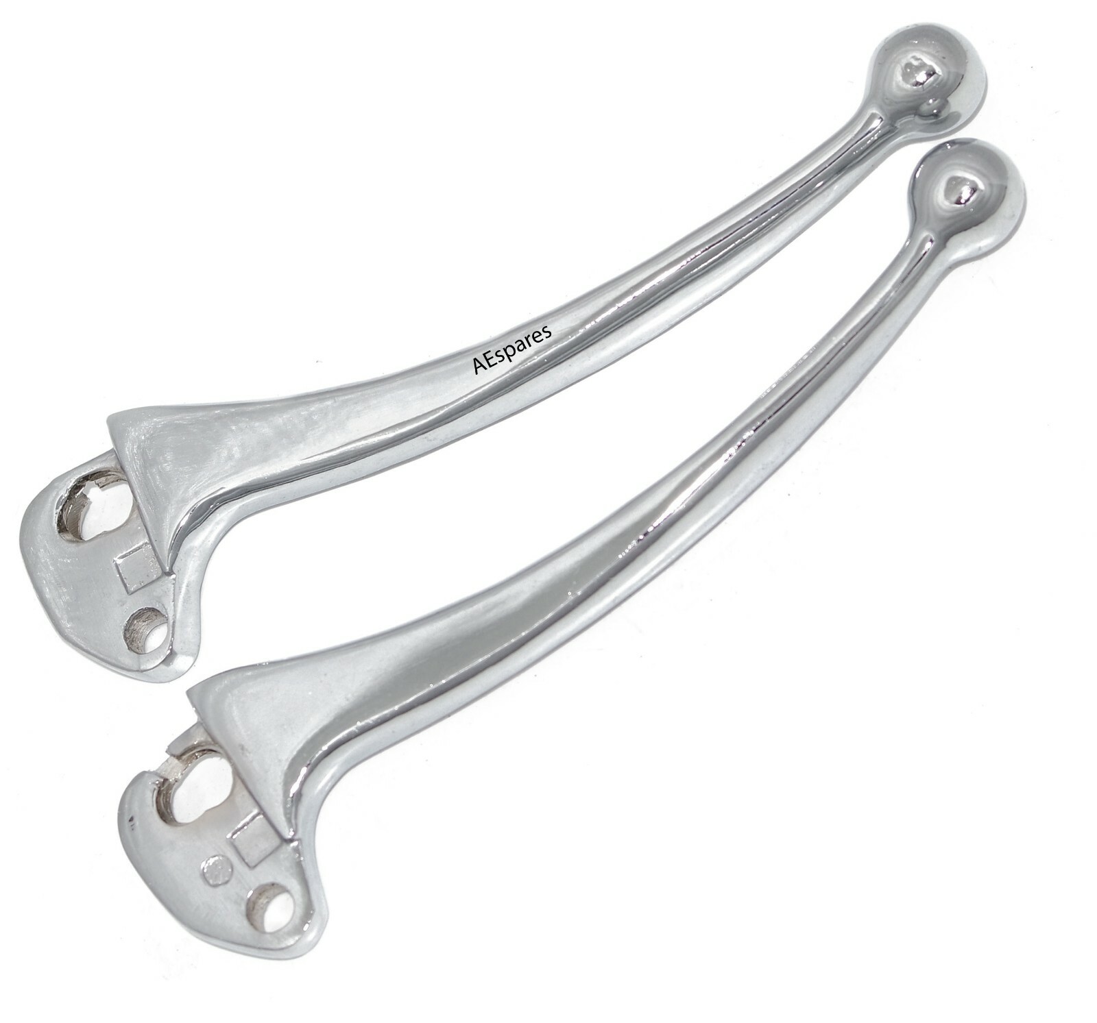 Clutch Brake Lever Set alloy Polished For Bajaj Chetak Vespa VBB VBA