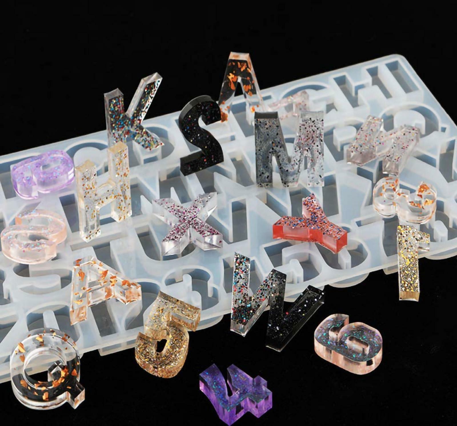 silicone letter amp number mold for resin large casting resin letter