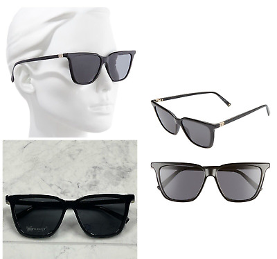 New $295 Givenchy 55mm Sunglasses in Black Style GV 7160/S 807/IR