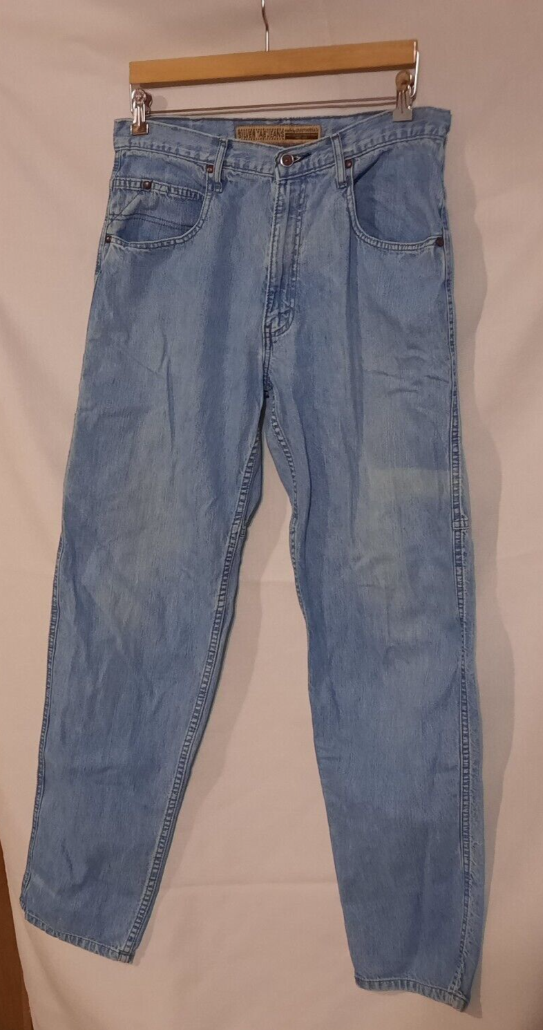 パンツ LEVI'S SILVERTAB BAGGY CARPENTER 34 Levis SilverTab Vintage Y2K Wide Leg Baggy Denim Carpenter