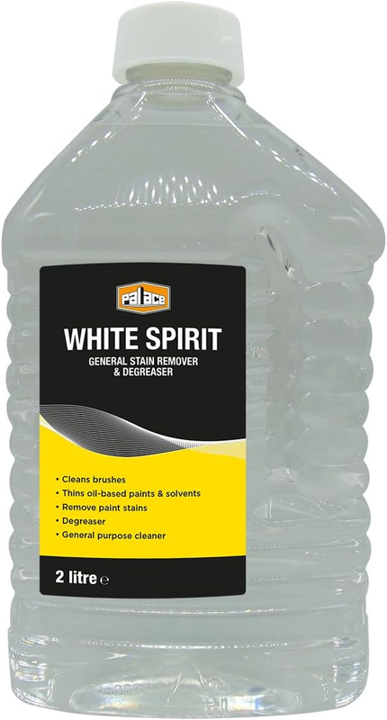 Palace White Spirit 2L, Paint Thinner and Paint Brush Cleaner, BS 245