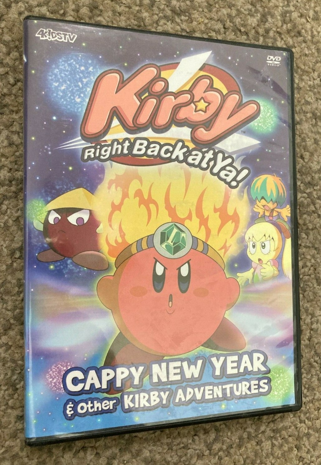 Kirby Right Back at Ya! Cappy New Year, DVD, Very Good Condition, RARE