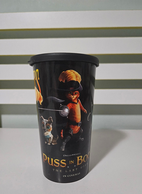 Puss in Boots The Last Wish Plastic Cup 44oz.In Movie 2022 Cinemas Theatres