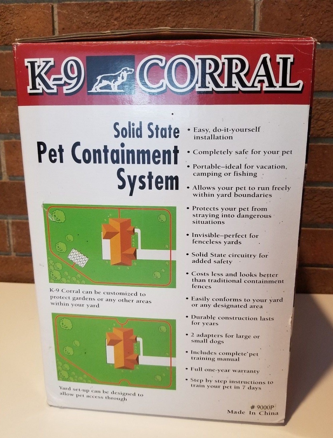 K-9 Corral Solid State Pet Containment System In Ground Pet Fence with Collar