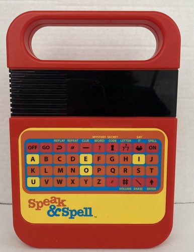 Vintage Speak & Spell Texas Instruments 1978 1980 Electronic