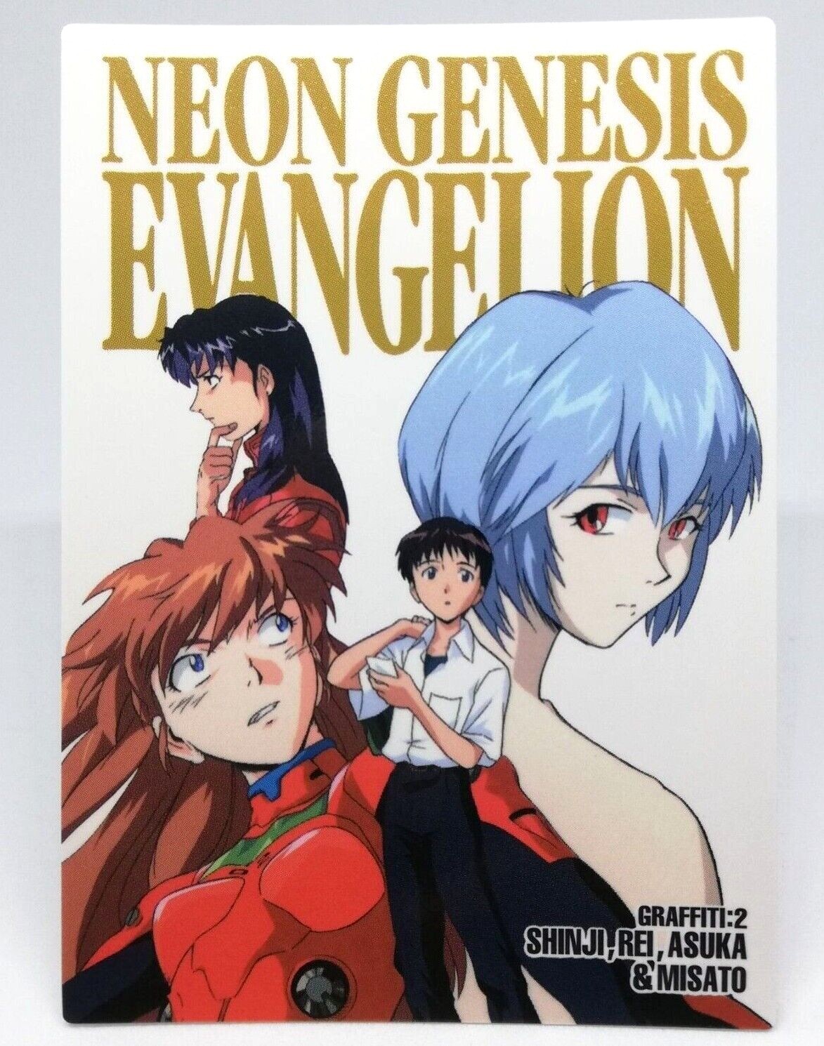 GR2 REI SHINJI ASUKA 1st Edition Neon Genesis Evangelion GR2 REI SHINJI ASUKA 1st Edition Neon Genesis Evangelion