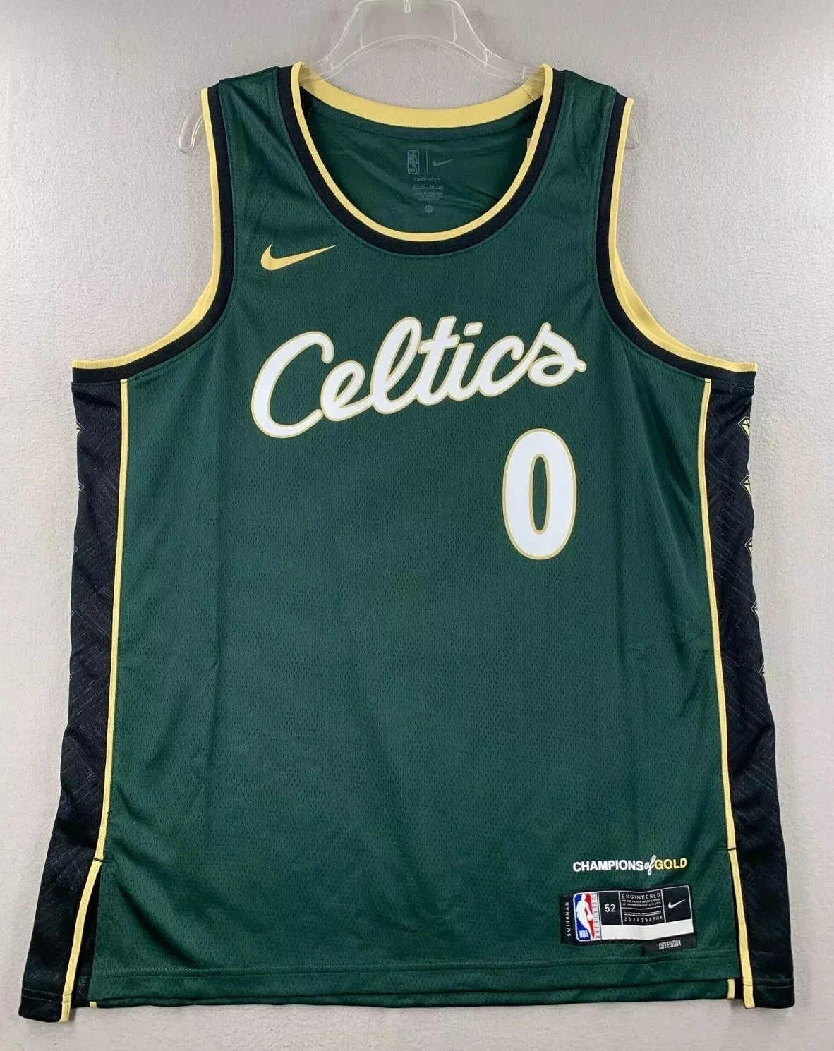 Jayson Tatum Boston Celtics Nike City Edition Swingman
