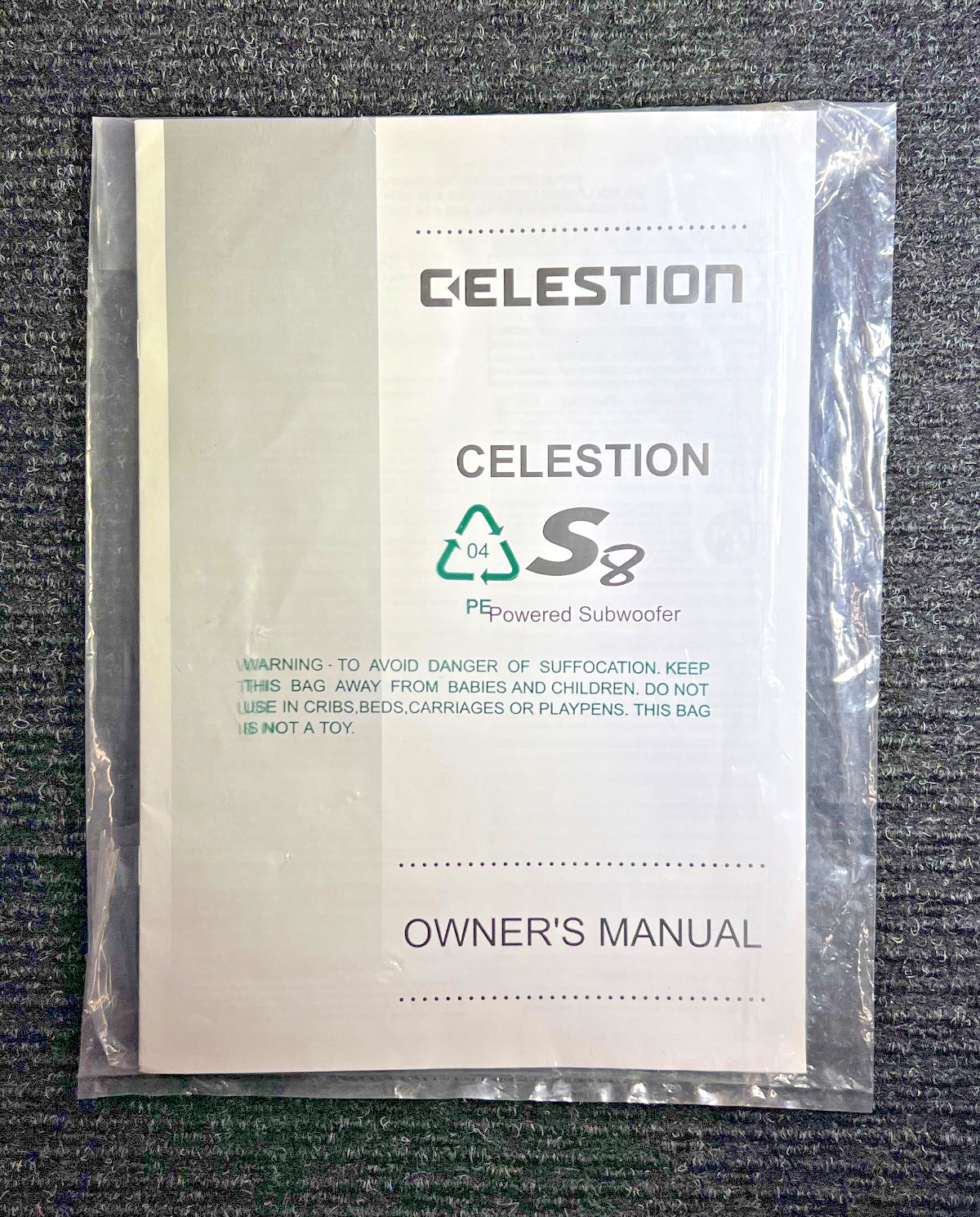 CELESTiON 　S8 ウーハー CELESTION S8 8