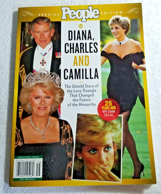 Royal Love Triangle Diana Charles & Camilla The Untold Story Bookzine NEW
