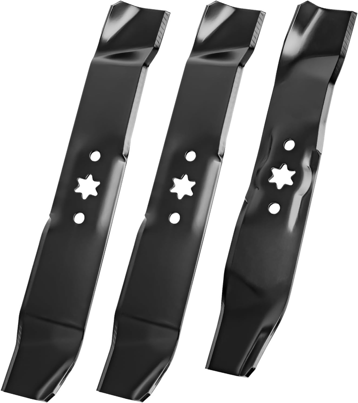 Blade Kit 3Pk for Cub Cadet MTD Troy Bilt 46" Deck LT1045 LT1046 I1046 Mower