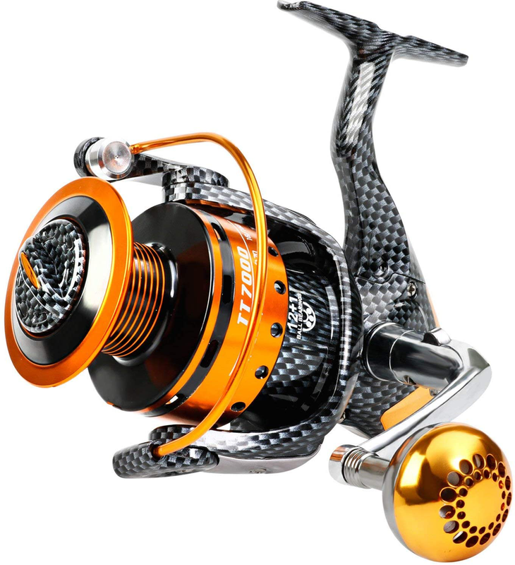 Burning Shark Fishing Reels- 12+1 Bb, Light And Smooth Spinn