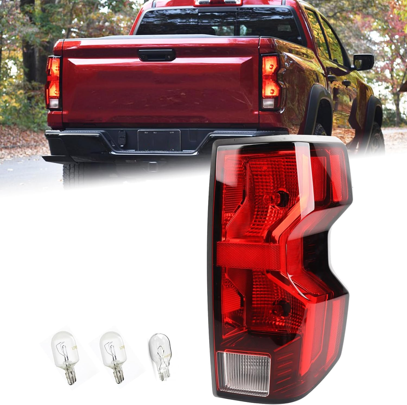 Right Halogen Tail Light for 2023 2024 2025 Chevy Colorado Lt Trail Boss