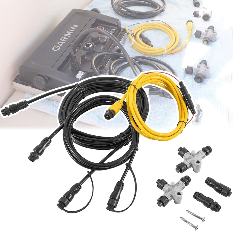 Replaces for Garmin NMEA 2000 Starter Kit Cable Kit W/ T