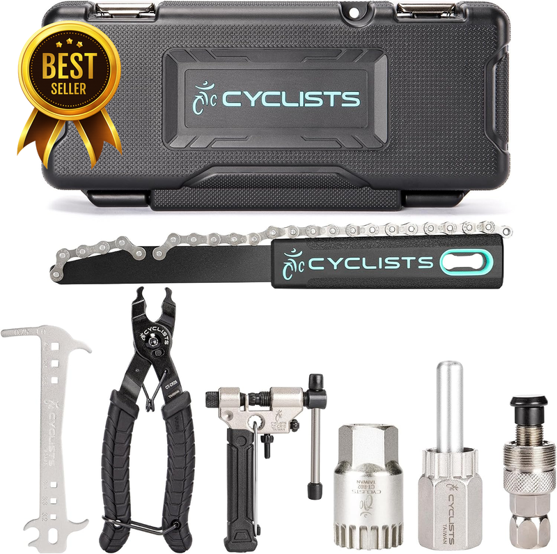 7 Piece Bike Tool Kit - Bike Tools Maintenance Repair Kit