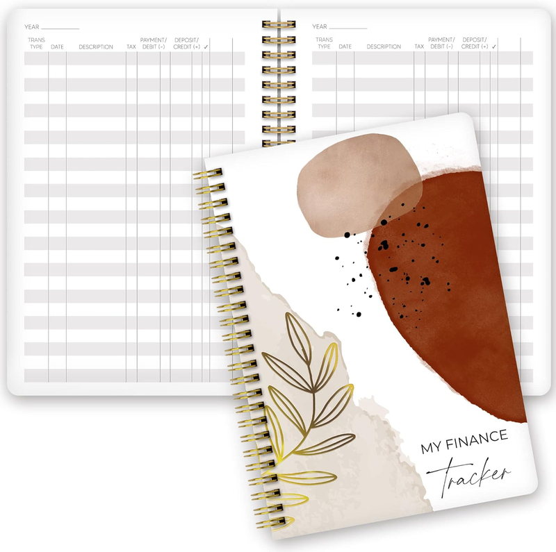 Easy to Use Accounting Ledger Book - the Perfect Expense Tracker Notebook 