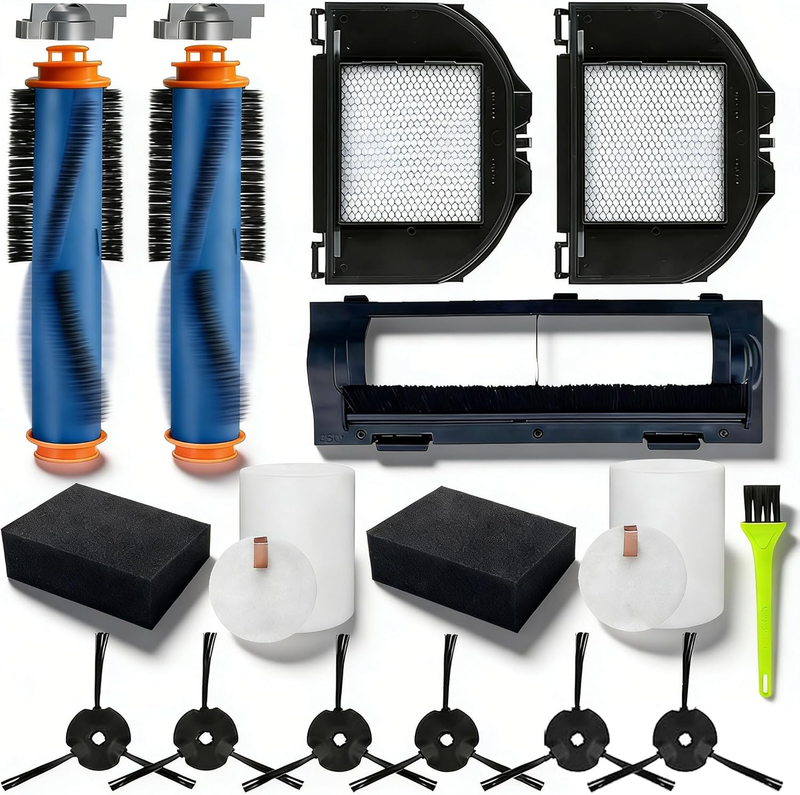 Shark Matrix AV2310AE RV2310AE UR2360S UR2350AE 2 Main Brushes 2 Dustbin Filters