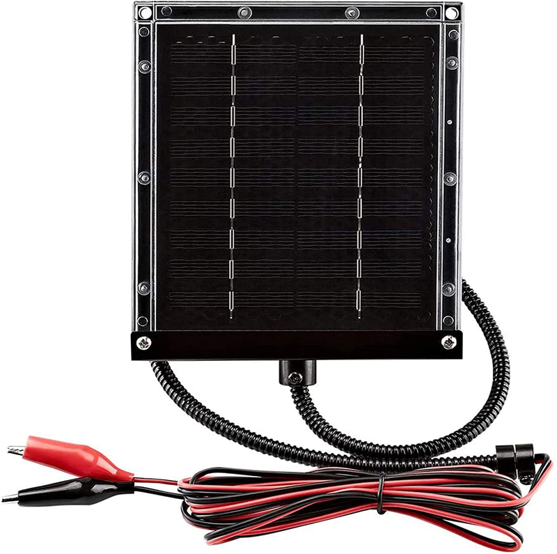 Solar Panel To Recharge Deer Feeder Battery Waterproof Outdoor Solar Charger