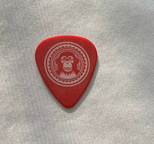 BLACK EYED PEAS - George Pajon 2006 Tour Issued Guitar Pick Monkey Orange Red