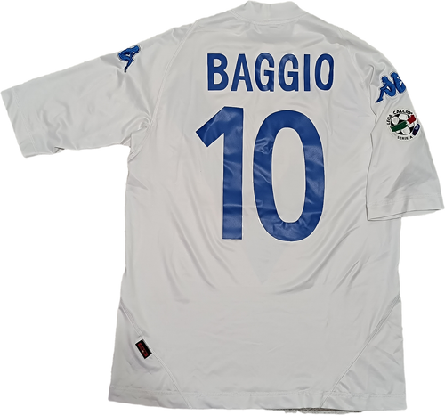 Kappa Brescia Calcio baggio バッジョ　ブレシア ブレシア（H) 00/01 R,バッジョ＃10 +パッチ 復刻版