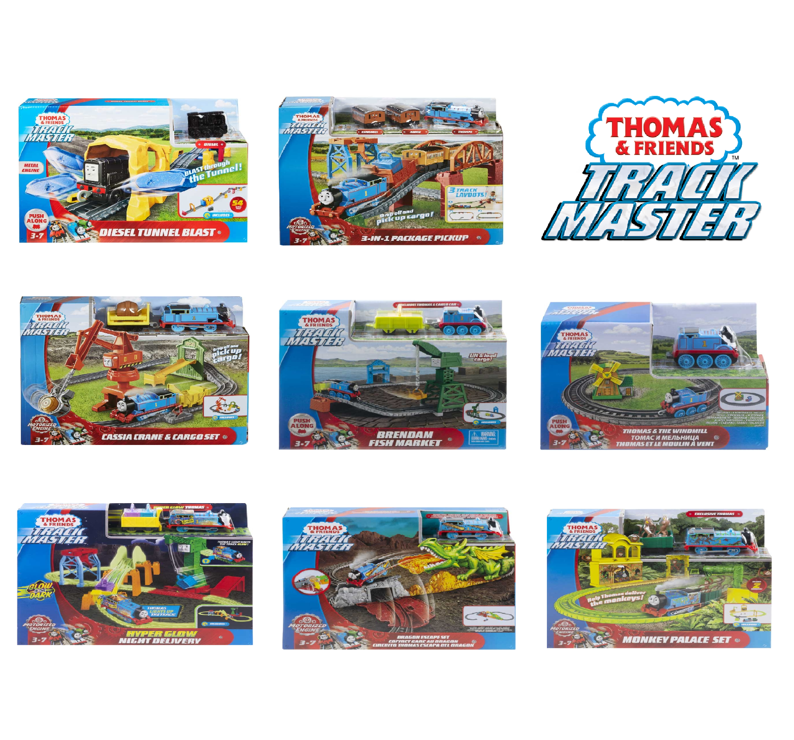 thomas and friends trackmaster set