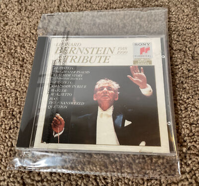 LEONARD BERNSTEIN A Tribute (Audio CD) 1918 1990 Sony Classical SMK 46701 ADD