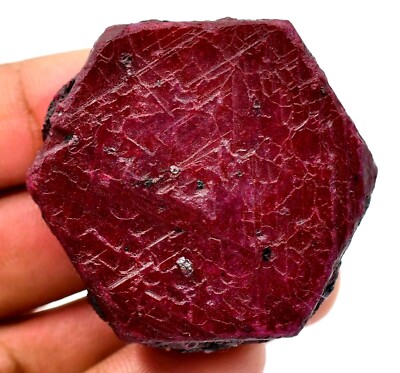 Natural Mozambique Red Ruby 345.5 CT Certified Specimen FACET Loose Rough