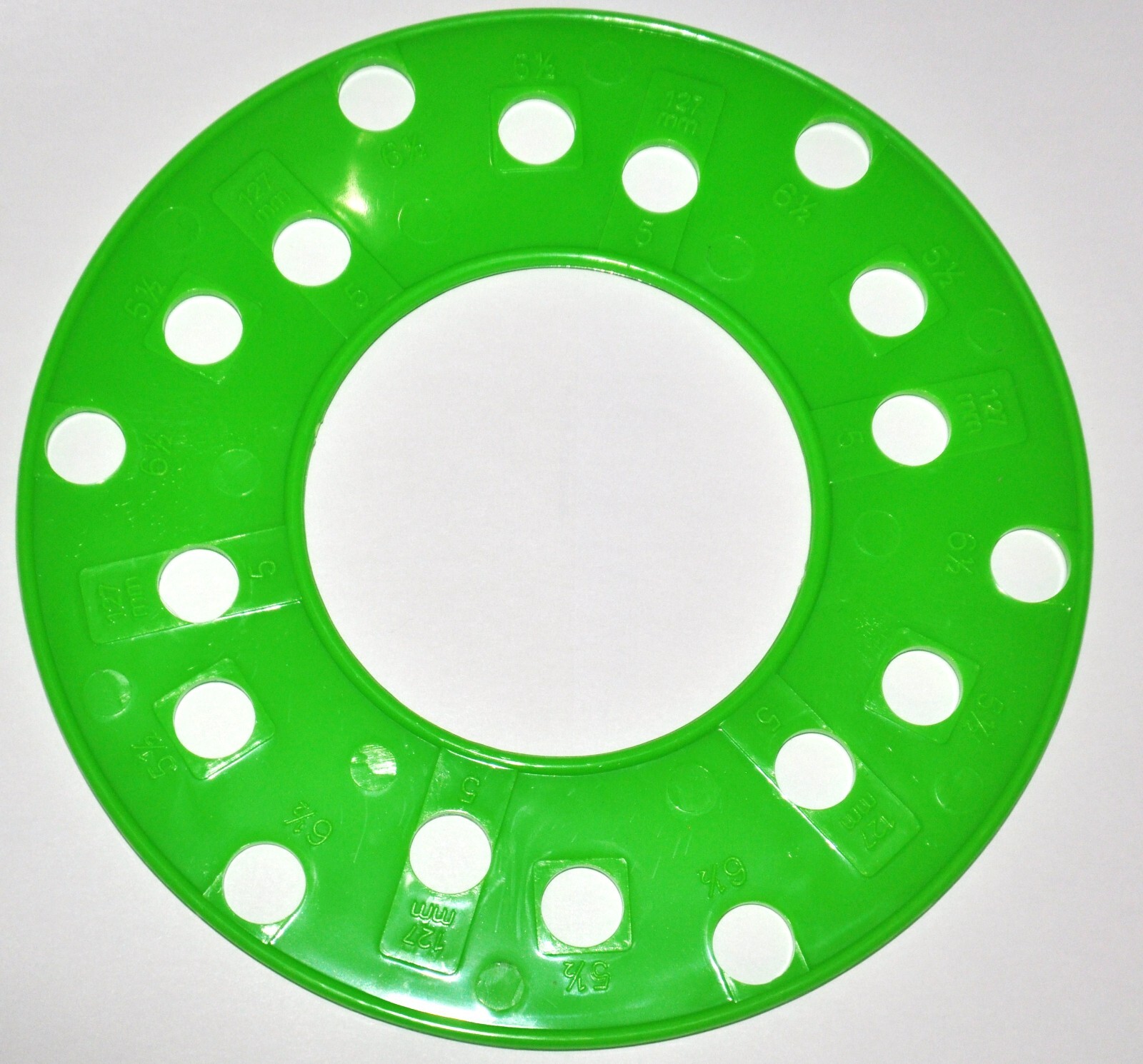 6-lug-wheel-bolt-pattern-template-tool-guide-gauge-measure-import-metric-sae-ebay