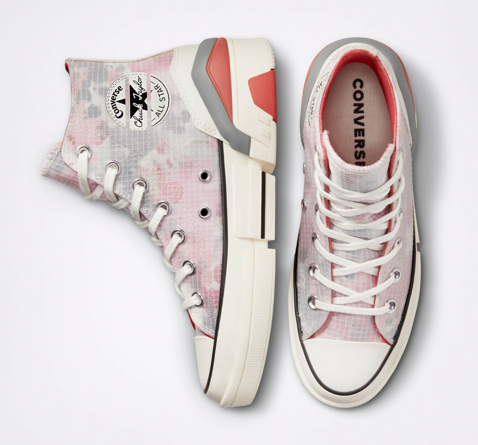 靴 CONVERSE CT70 PSYCHEDELIC PINK 167827C Genuine CONVERSE CHUCK 70 VINTAGE Pink With Studs & Chains