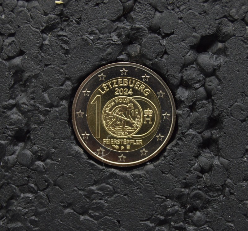 Luxembourg 2024 : PiÃ¨Ce 2 â¬ CommÃ©Mo 