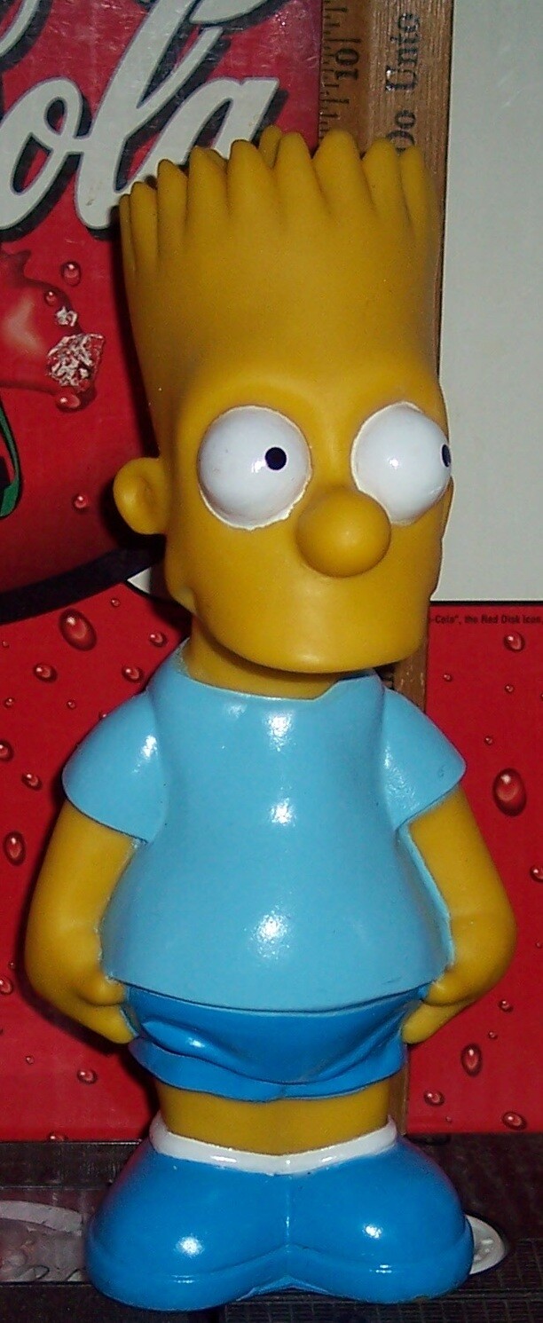 バート・シンプソン コインバンク90→85 THE SIMPSONS BART SIMPSON PLASTIC COIN BANK | eBay