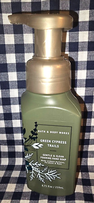 ALL NEW Green Cypress Trails Foaming Hand Soap 8.75 oz Bath & Body Works
