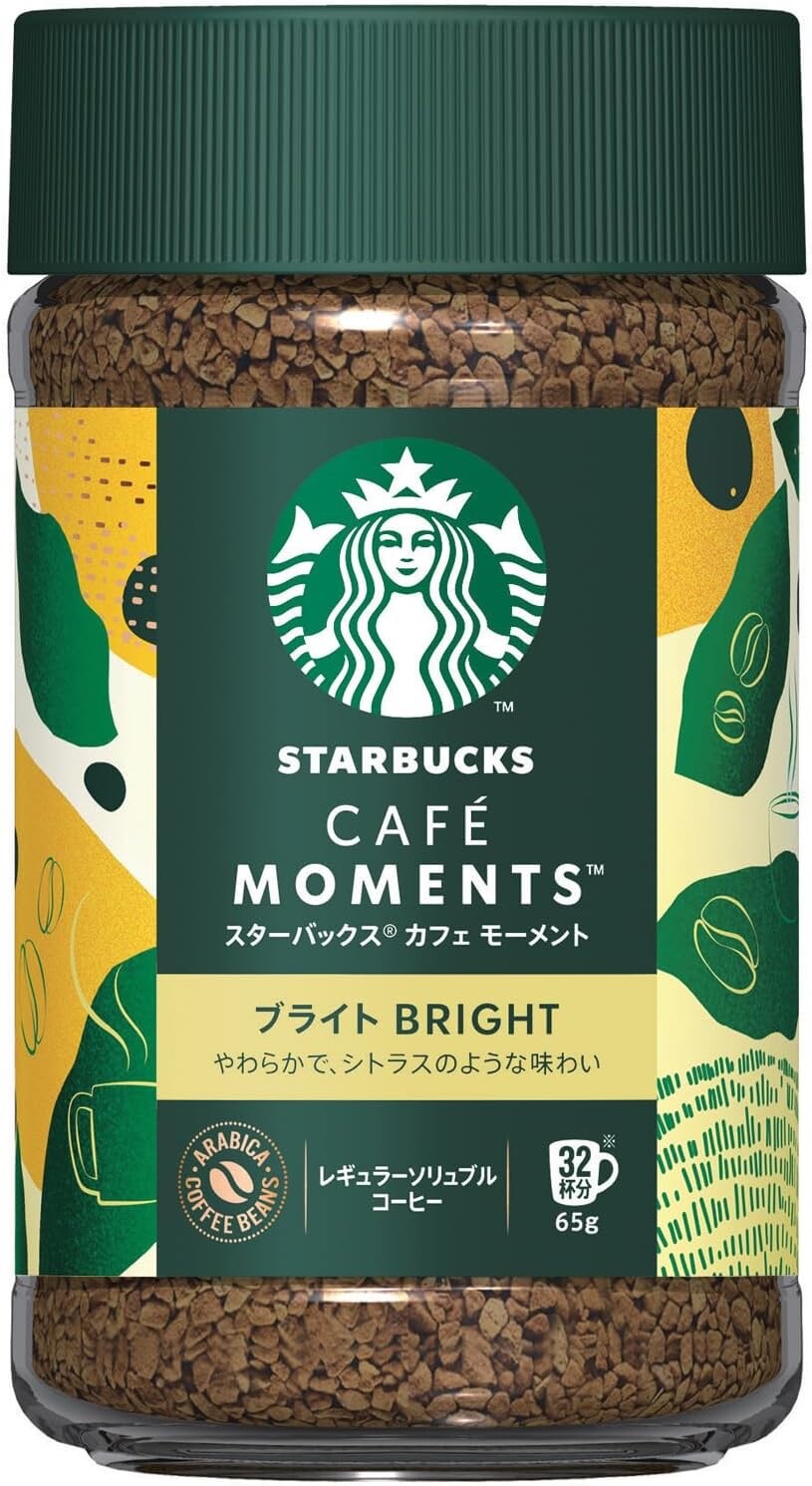 Starbucks Café Moment Bright 65g Blonde Roast Instant Coffee
