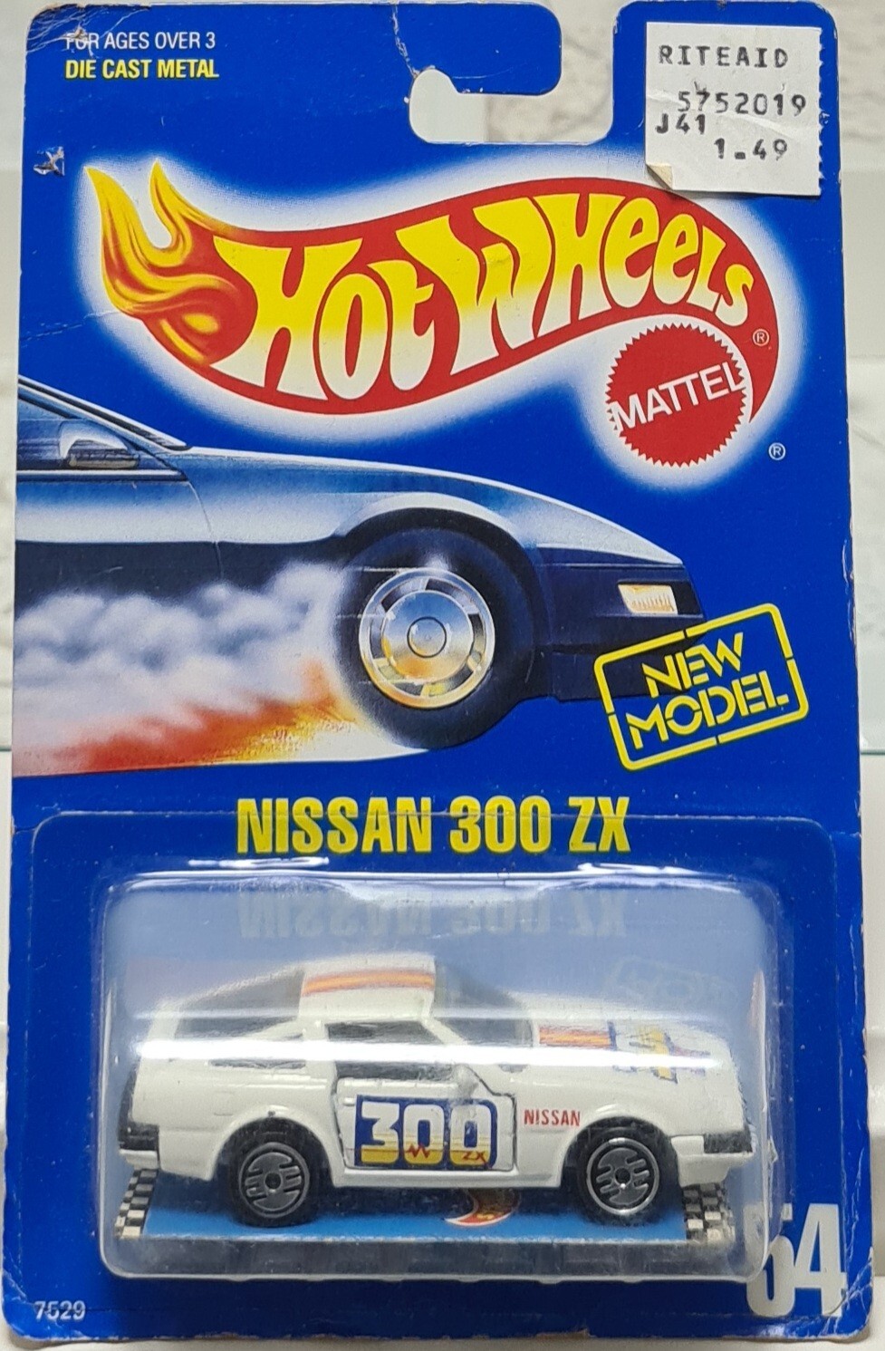 90s 〜 hotwheels Hot Wheels 1990/054 - 1990 Hot Wheels Mainline - Nissan 300