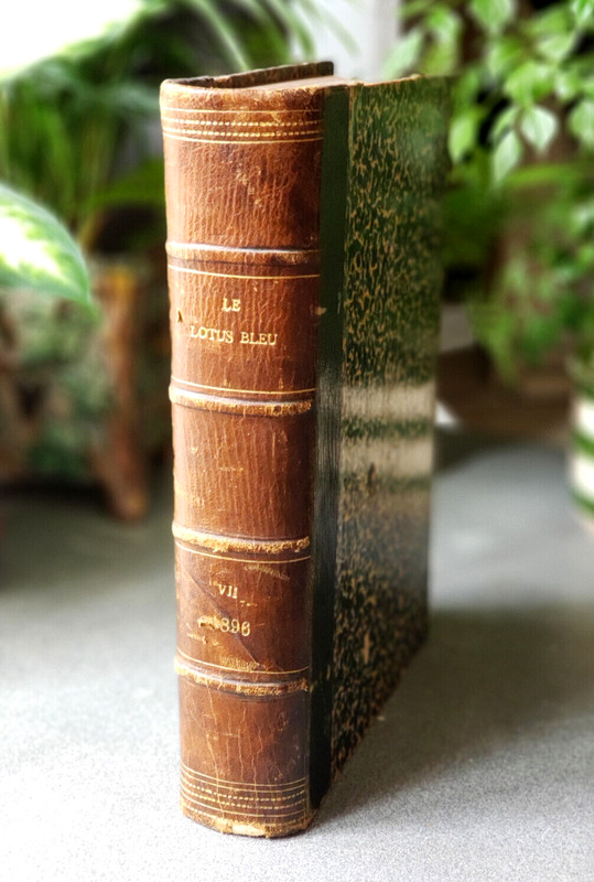 Le Lotus Bleu Revue ThÃ©Osophique XixÃ¨Me Par Helena Blavatsky Mars 1896 Fev 1897