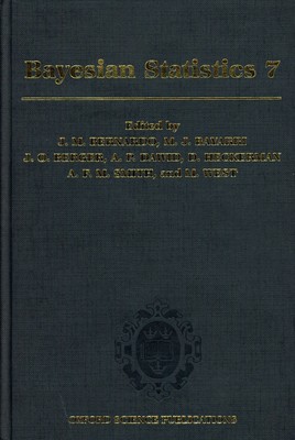 J M Bernardo / Bayesian Statistics 7 Proceedings of the Seventh Valencia 1st ed