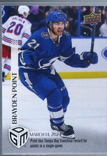 2023-24 Upper Deck Game Dated Moments - Brayden Point #73