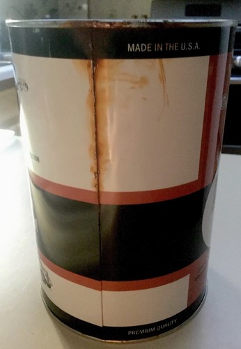 Fender Guitar & Bass Custom Shop Mojo Oil Collectors Can w Rust